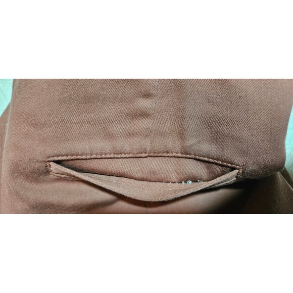 EXPRESS Straight Leg Women's 00R Pink Mauve Stretch Fabric High Waist Dress Pant - Picture 3 of 5